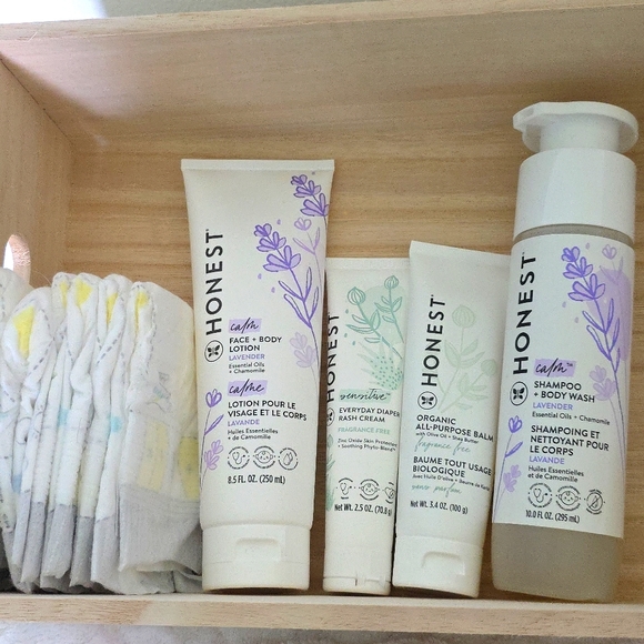 The Honest Company Other - Honest Lavender Body Newborn Set NWOT